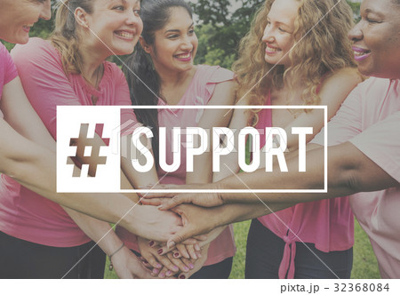 Support Cooperation Collaboration Hashtag 32368084