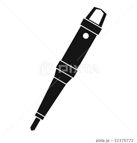 Grip of tattoo machine icon simple 32370772