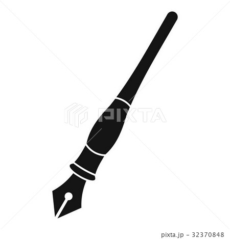Ink pen icon simple Ink pen icon simple 32370848