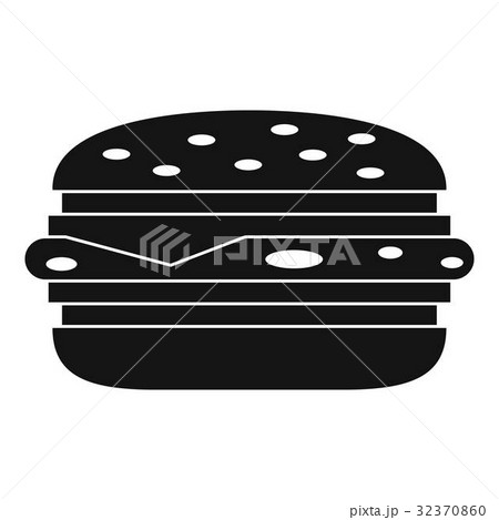 Burger icon simple Burger icon simple 32370860