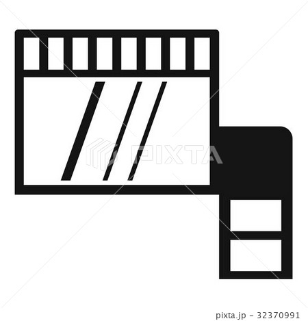 Memory card icon simple 32370991