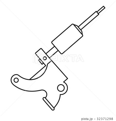 Coil tattoo machine icon outline 32371298