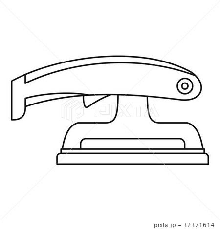 Fret saw icon outline 32371614