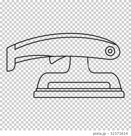 Fret saw icon outline 32371614