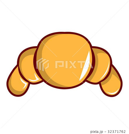 Croissant icon, cartoon style Croissant icon, cartoon style 32371762