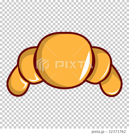 Croissant icon, cartoon style Croissant icon, cartoon style 32371762