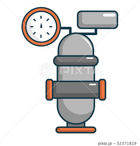 Oil industry equipment icon, cartoon style 32371819