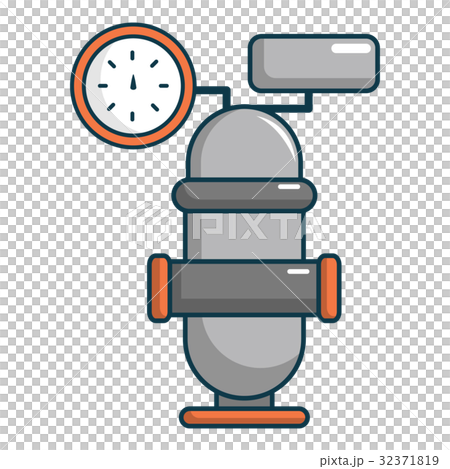 Oil industry equipment icon, cartoon style 32371819