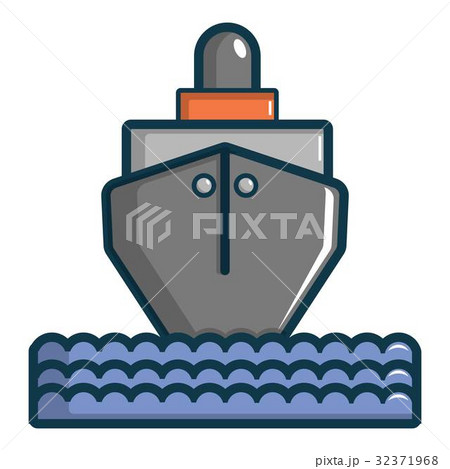 Oil tanker icon, cartoon style 32371968