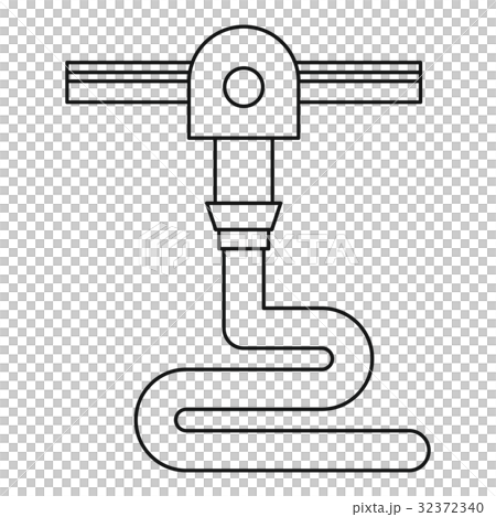 3d printer printing icon outline 32372340