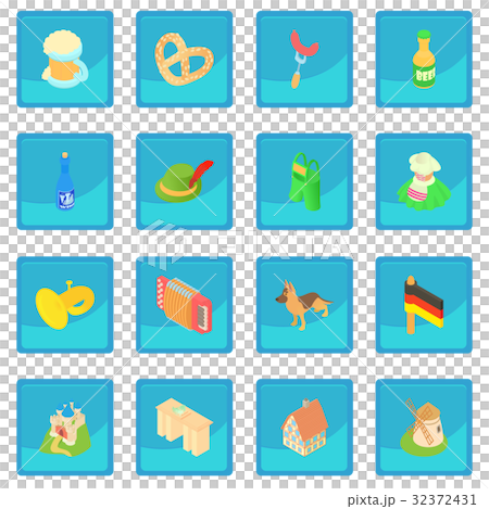 Germany icon blue app 32372431