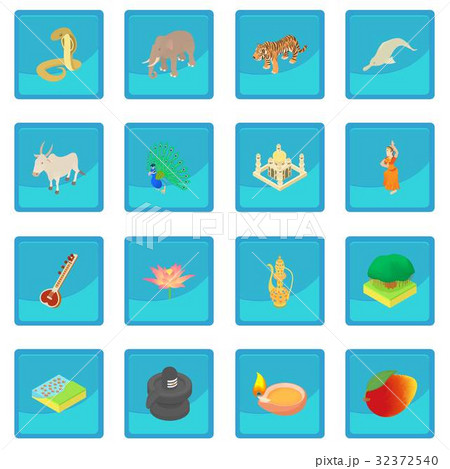 India icon blue app 32372540