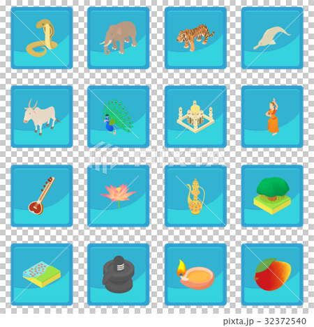 India icon blue app 32372540