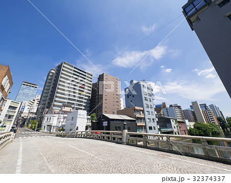 名古屋市都市風景 五條橋から中区丸の内方面を望む 名古屋市都市風景 五條橋から中区丸の内方面を望む 32374337