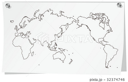 北アメリカ大陸 中米の白地図イラスト 国名入り 首都名入り を無料ダウンロード