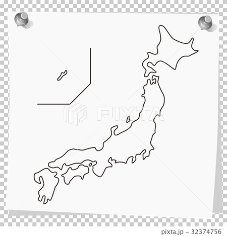 Map of Japan memo 3 Map of Japan memo 3 32374756