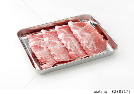 豚肩ロース薄切り 32385172