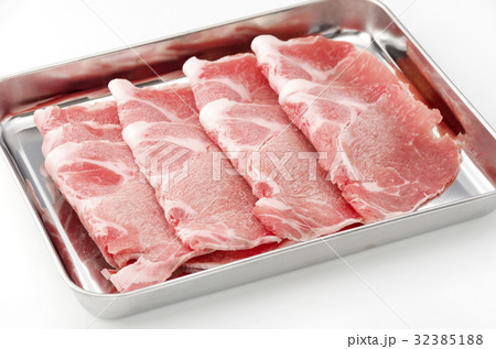 豚肩ロース薄切り 32385188