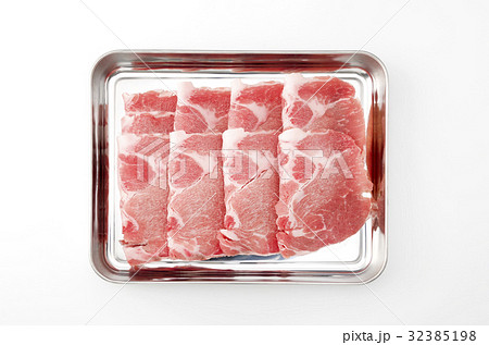 豚肩ロース薄切り 豚肩ロース薄切り 32385198