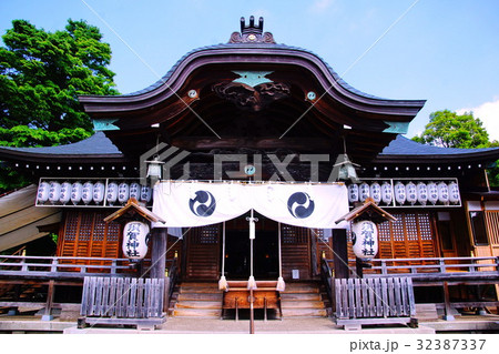 須賀神社 拝殿 ( 祇園神社 ) 栃木県 小山市 須賀神社 拝殿 ( 祇園神社 ) 栃木県 小山市 32387337