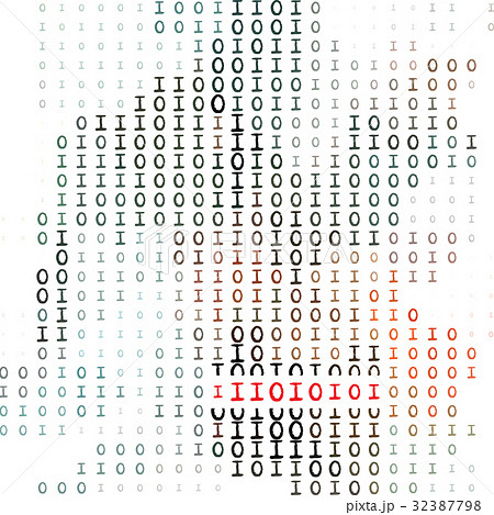 color code streams glowing on screen. color code streams glowing on screen. 32387798