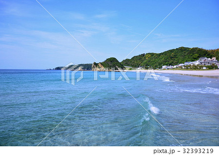 伊豆半島 入田浜 海水浴場 (静岡県 南伊豆) 伊豆半島 入田浜 海水浴場 (静岡県 南伊豆) 32393219