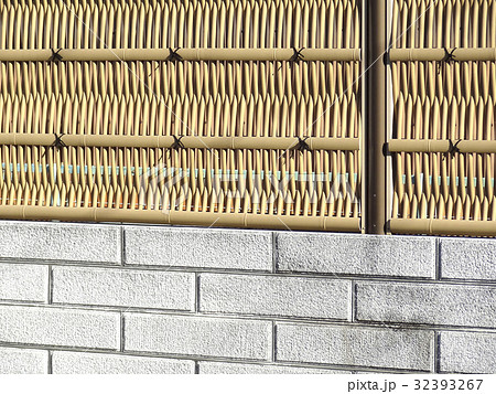 竹の柵 32393267
