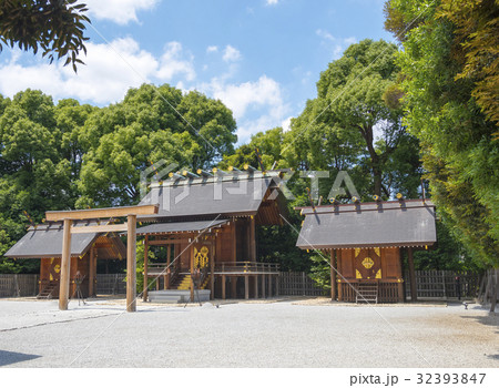 阿佐ヶ谷神明宮の本殿(東京都杉並区) 阿佐ヶ谷神明宮の本殿(東京都杉並区) 32393847