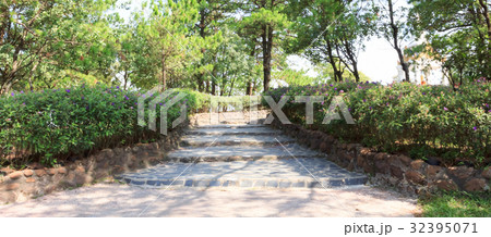 walkway in the park 32395071