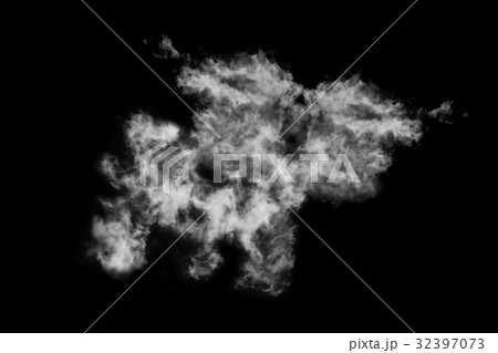 Textured cloud,isolated on black background Textured cloud,isolated on black background 32397073