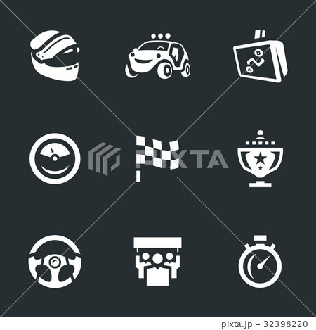 Vector Set of Rally Icons. Vector Set of Rally Icons. 32398220