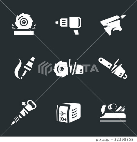 Vector Set of Work Tool Icons. 32398358
