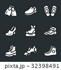 Vector Set of Footwear Icons. 32398491
