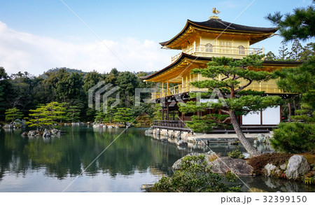 Kinkaku-ji Temple in Kyoto, Japan Kinkaku-ji Temple in Kyoto, Japan 32399150