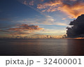 海の夕陽 32400001