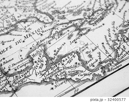 古地図　中央アメリカ 32400577