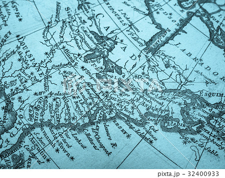 古地図 アメリカ東海岸の写真素材