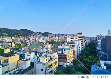 京都　東山区の夕景 32401637
