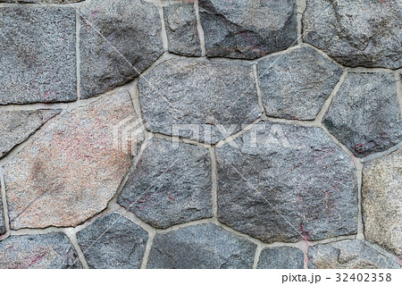 Background of gray stones geometric shapes Background of gray stones geometric shapes 32402358
