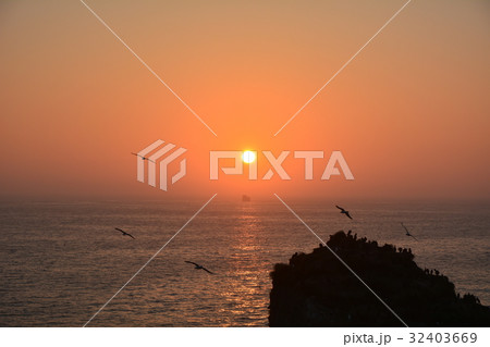 霧多布岬（湯沸岬）　朝日　浜中町・北海道 32403669