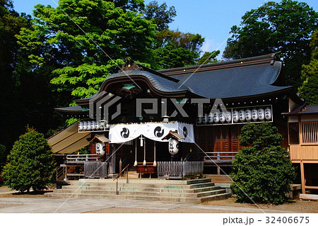 須賀神社　拝殿　（ 祇園神社 ）　栃木県 小山市 32406675