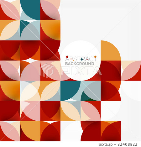 Modern geometrical abstract background circles 32408822