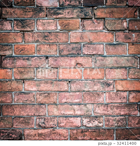 red brick stone wall background - brickwork 32411400