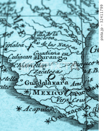 古地図　メキシコ 32411799