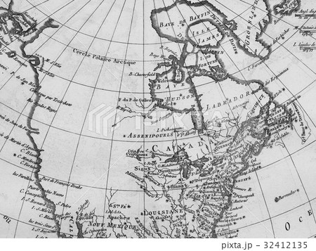 古地図　北米大陸 32412135