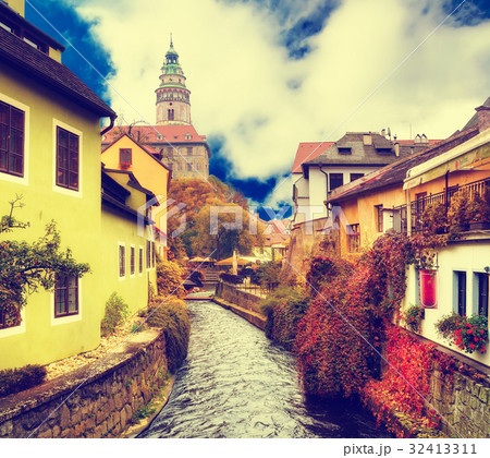 Cesky Krumlov town 32413311