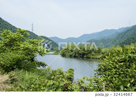 揖保川 因幡街道より(兵庫県) 揖保川 因幡街道より(兵庫県) 32414667