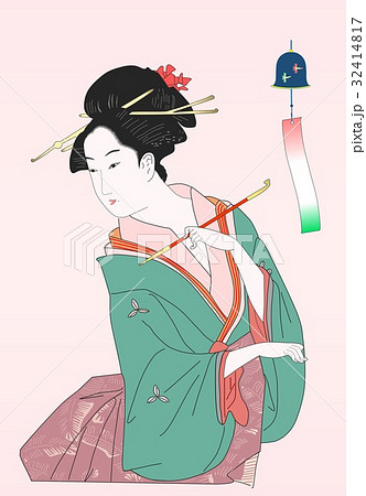 青楼芸者ーきせる 32414817