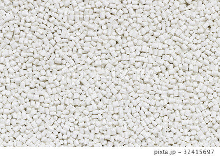 white plastic resin ( Masterbatch ) background 32415697