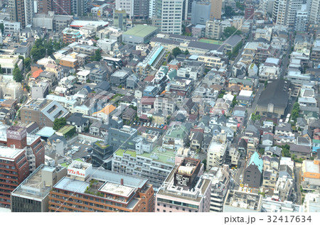 東京住宅街俯瞰 32417634